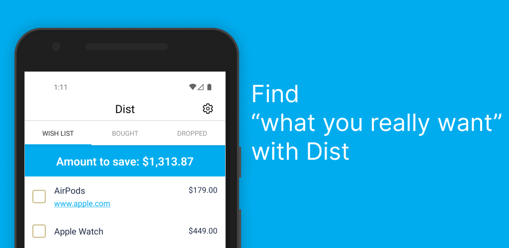 Dist for Android is now on Google Play